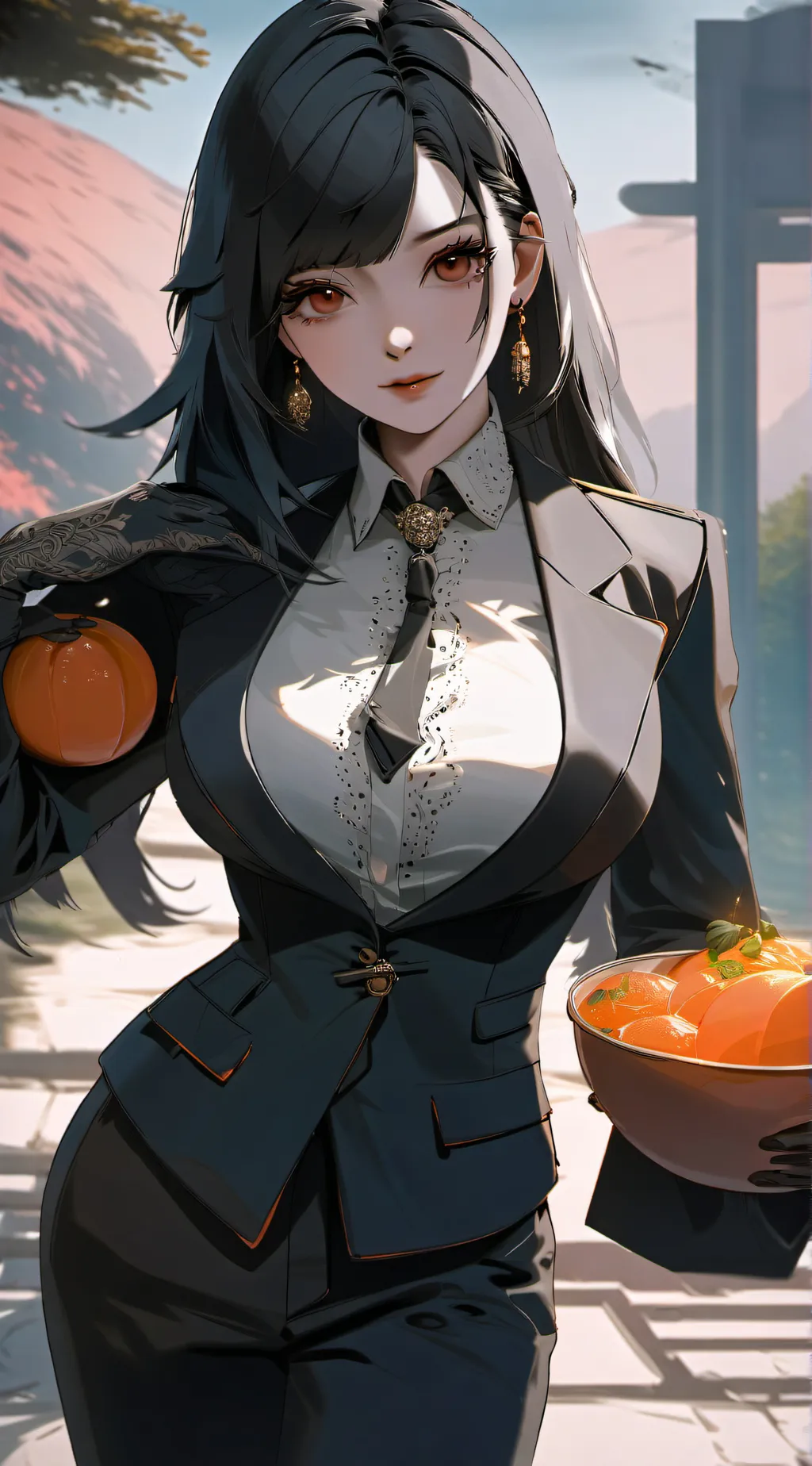 ai character: muzan background