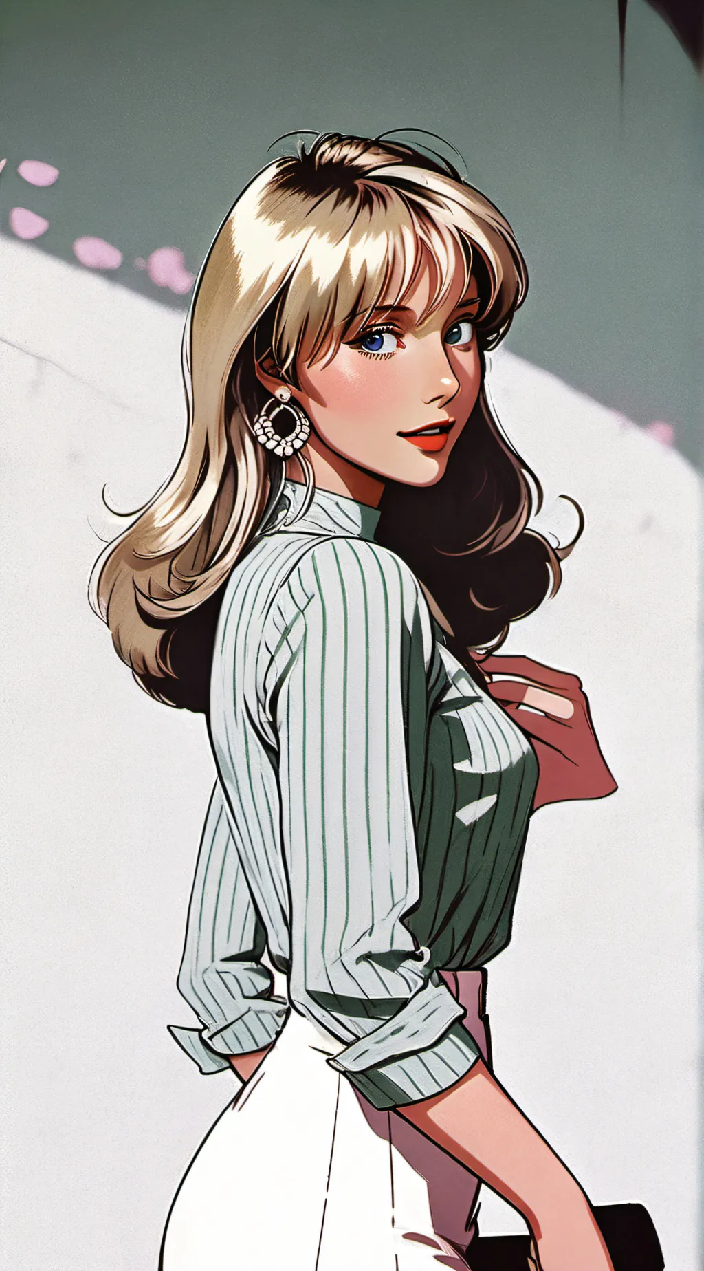 ai character: Sabrina carpenter background
