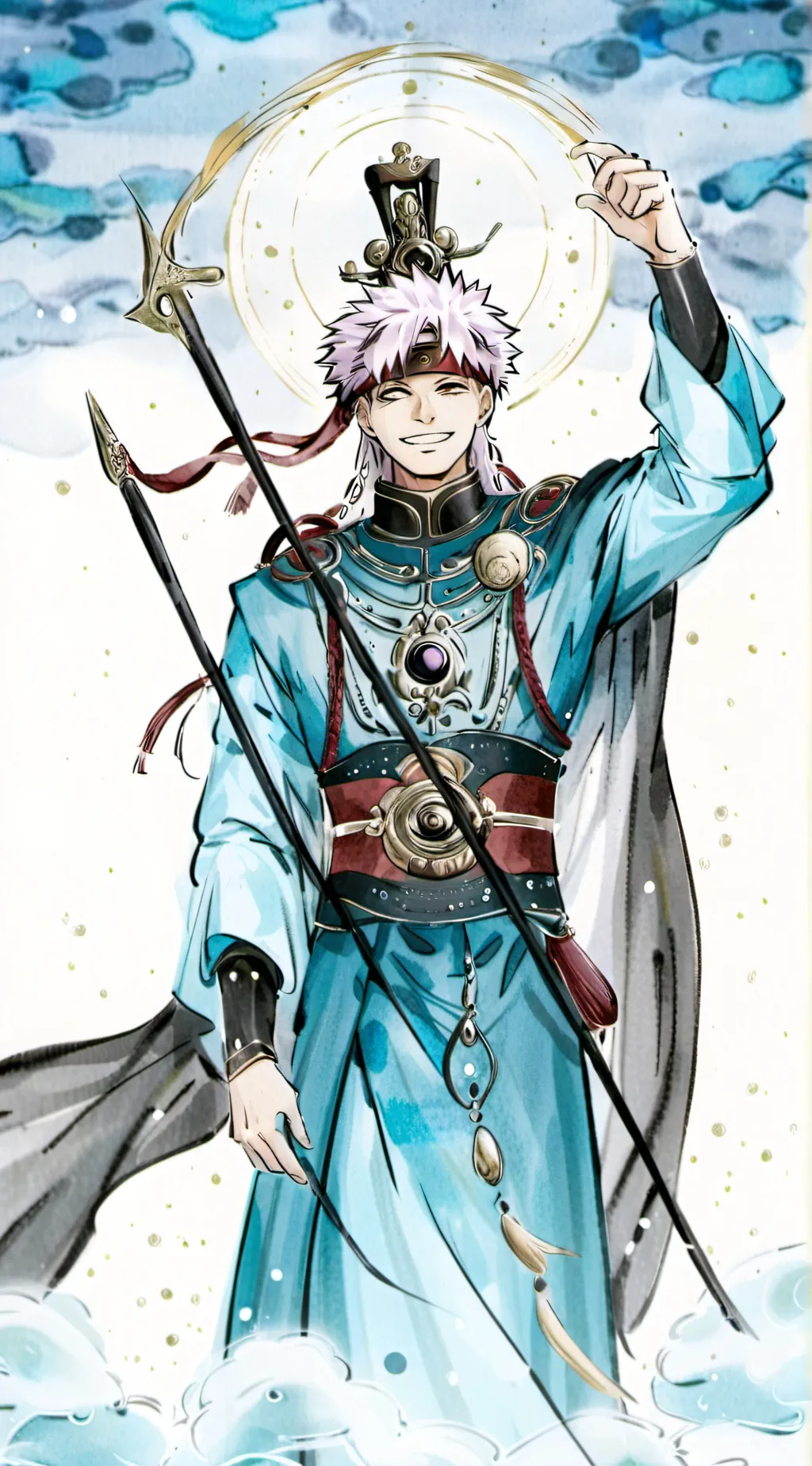 ai character: gojo but bad background
