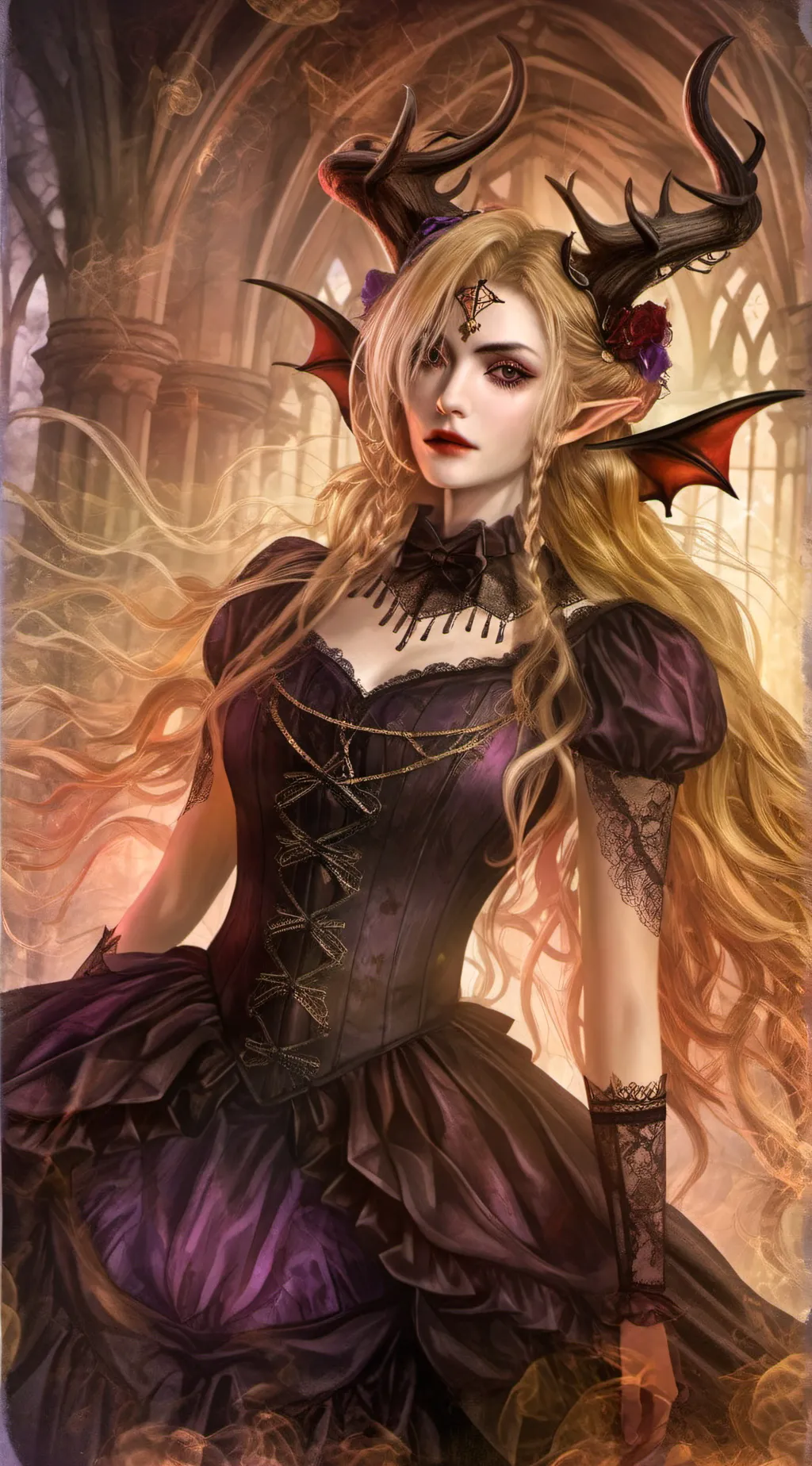 ai character: Lilith is back background