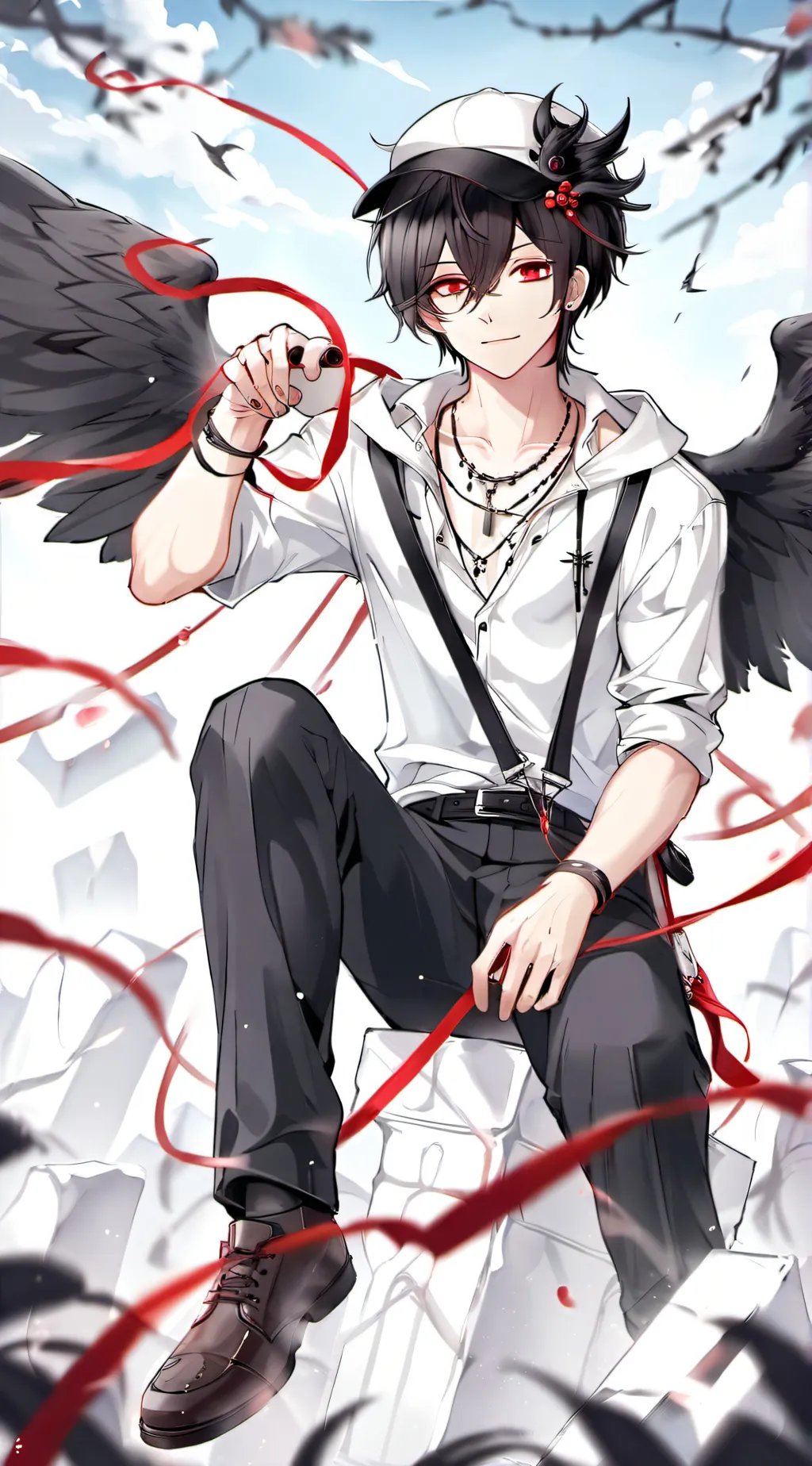 ai character: Sako background