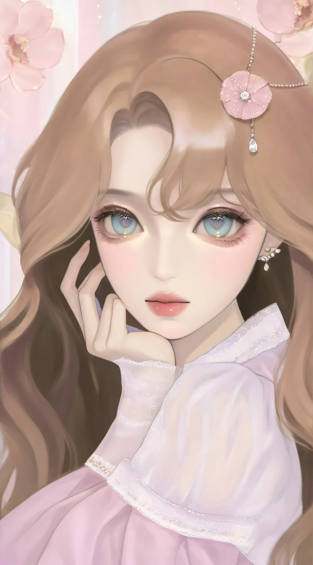 ai character: Showa background