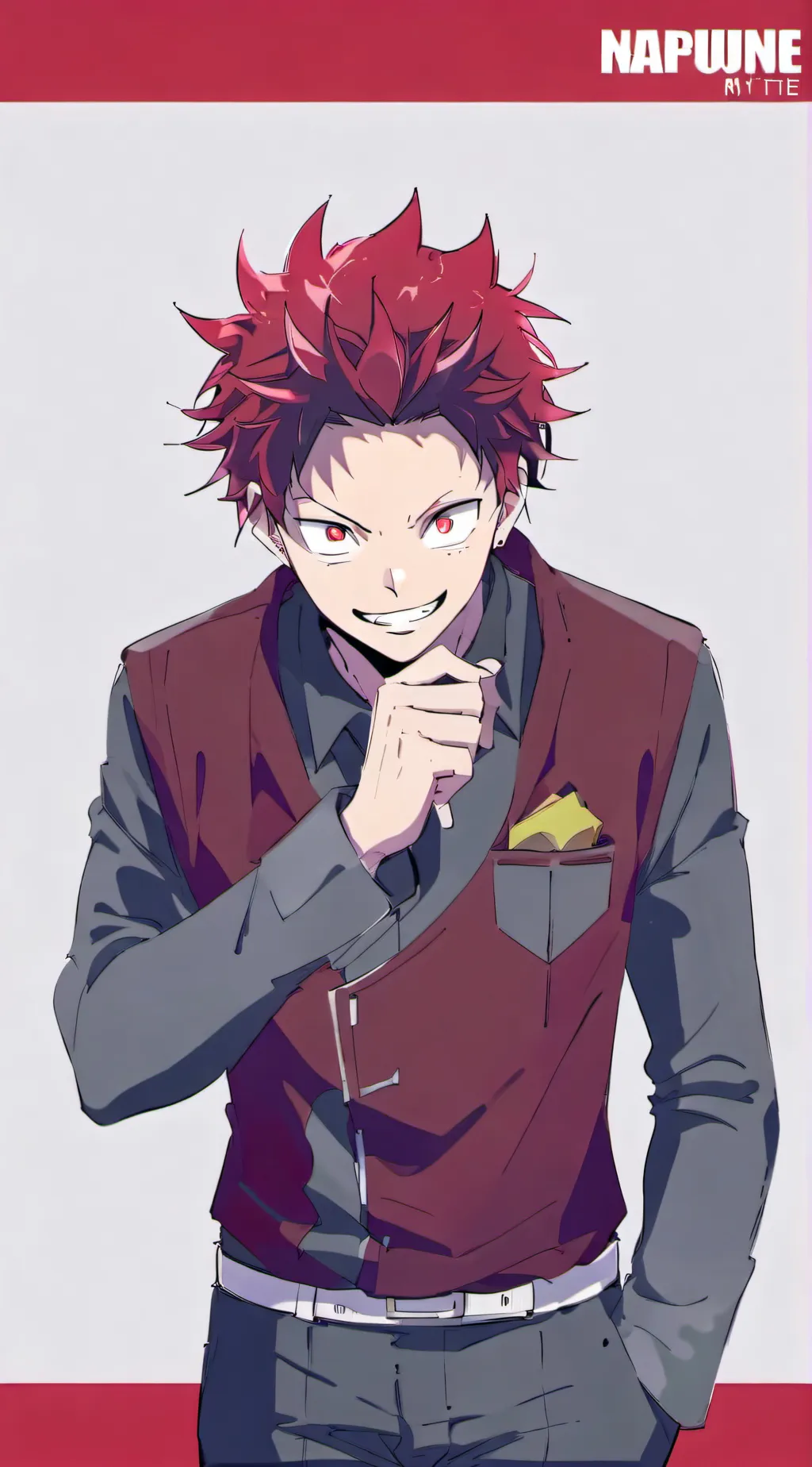ai character: Kirishimaaaa background