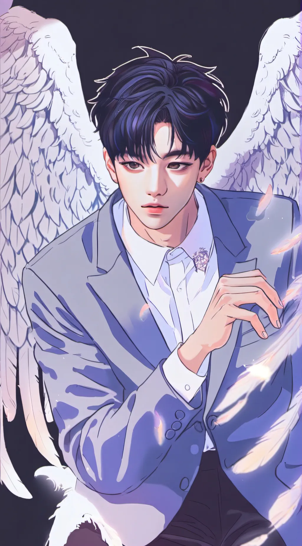 ai character: jungkook background