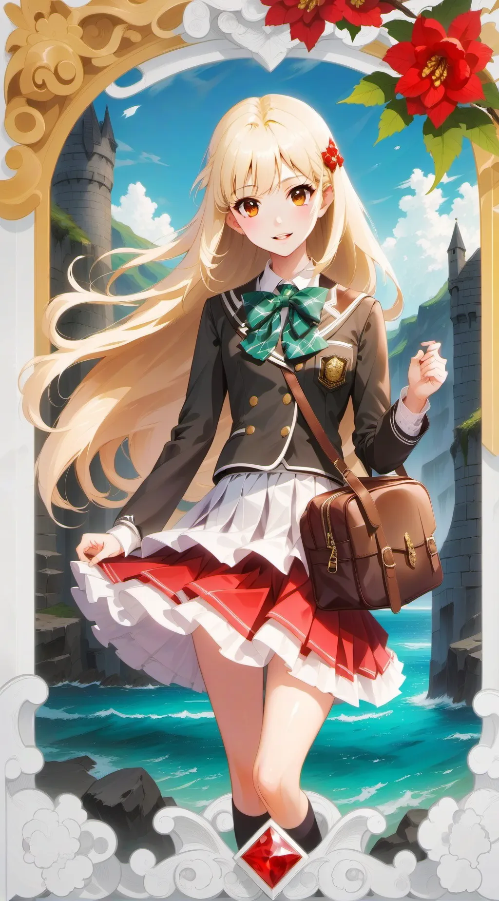 ai character: Sophia  background