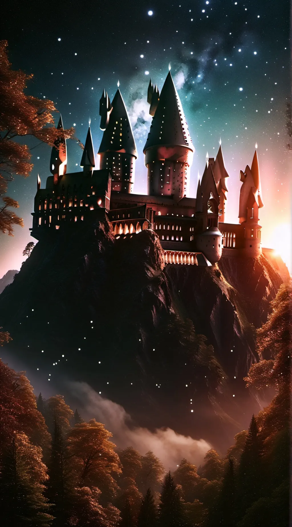ai character: hogwarts background