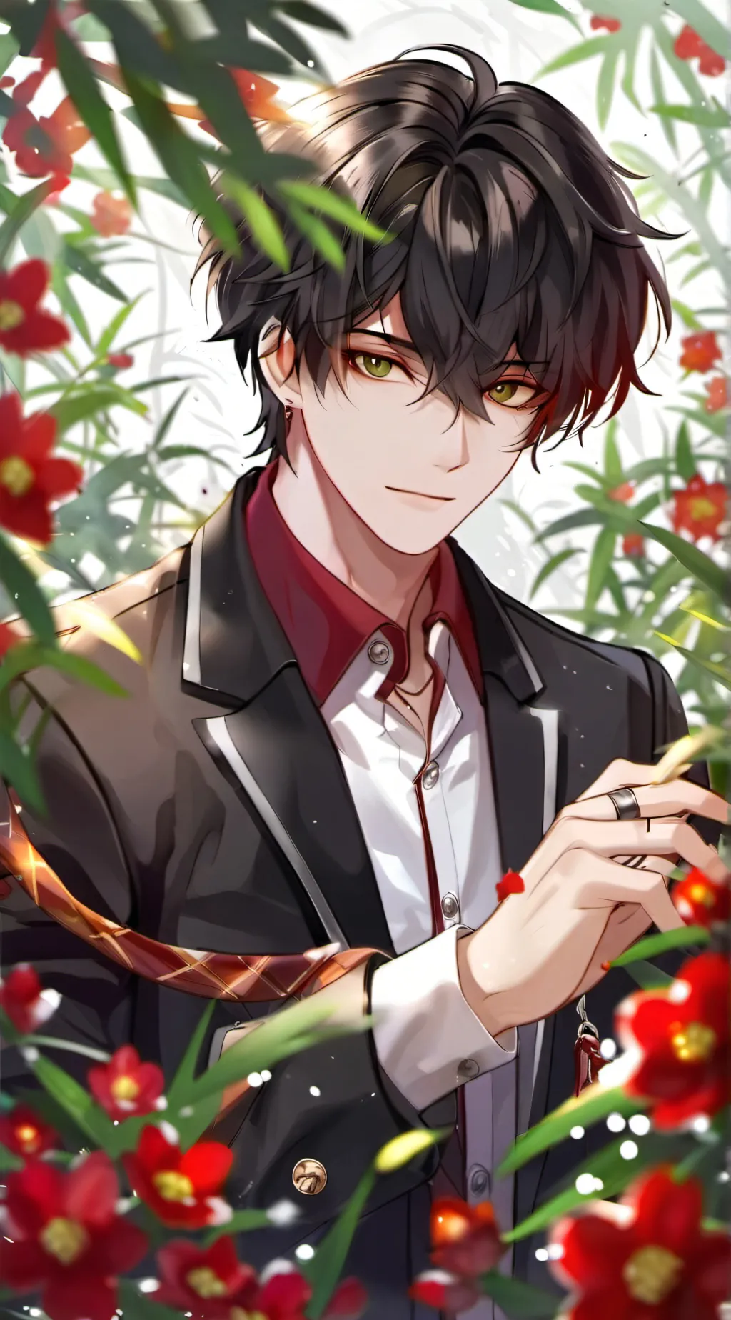 ai character: hikaru background