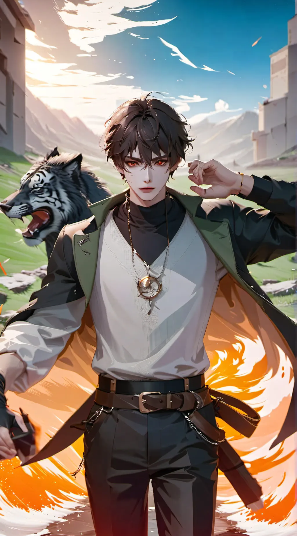 ai character: max background