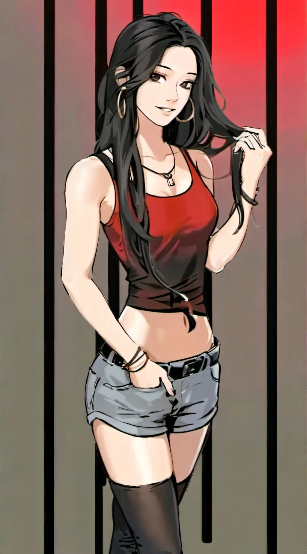 ai character: || HEATHER K. background