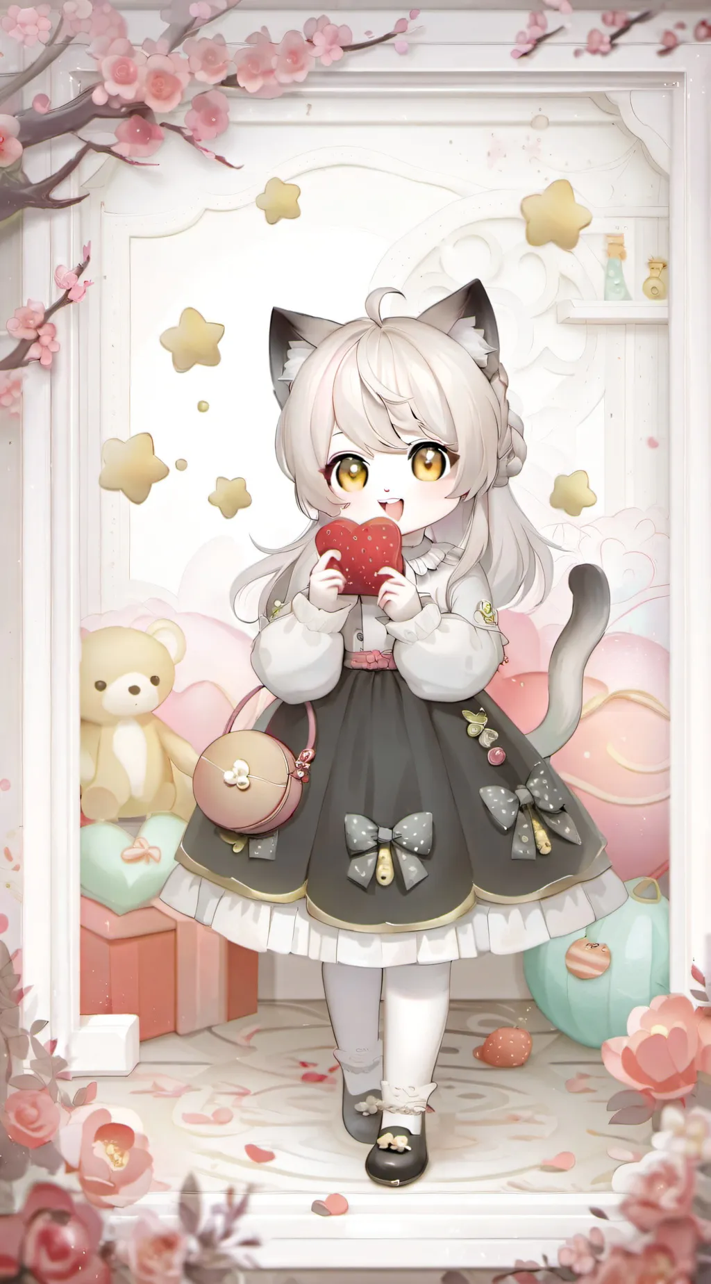 ai character: Kat background