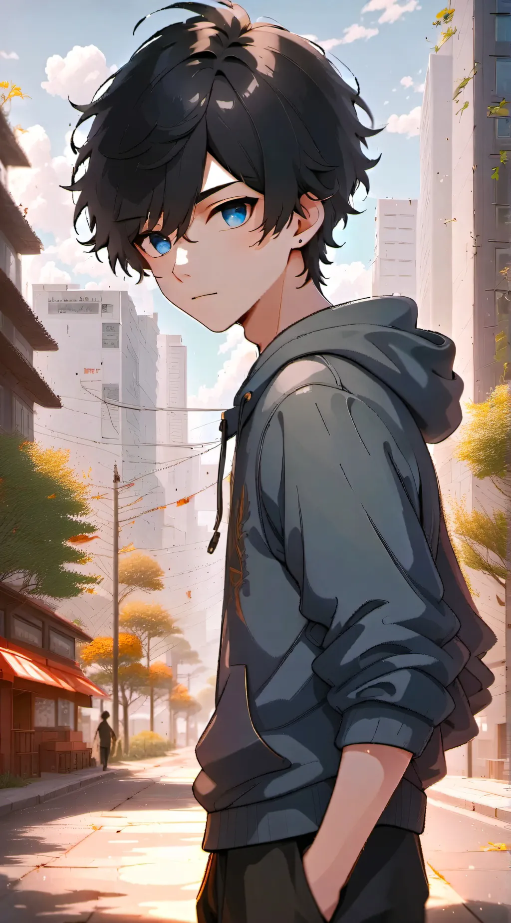 ai character: Allan background