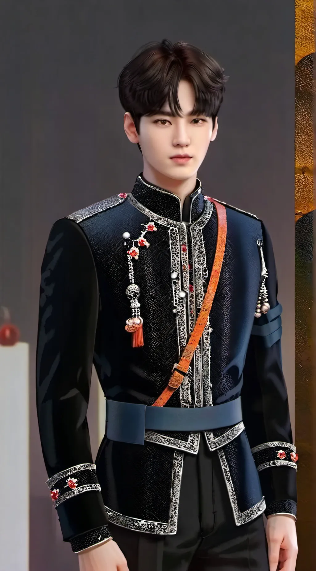 ai character: Teasung  background
