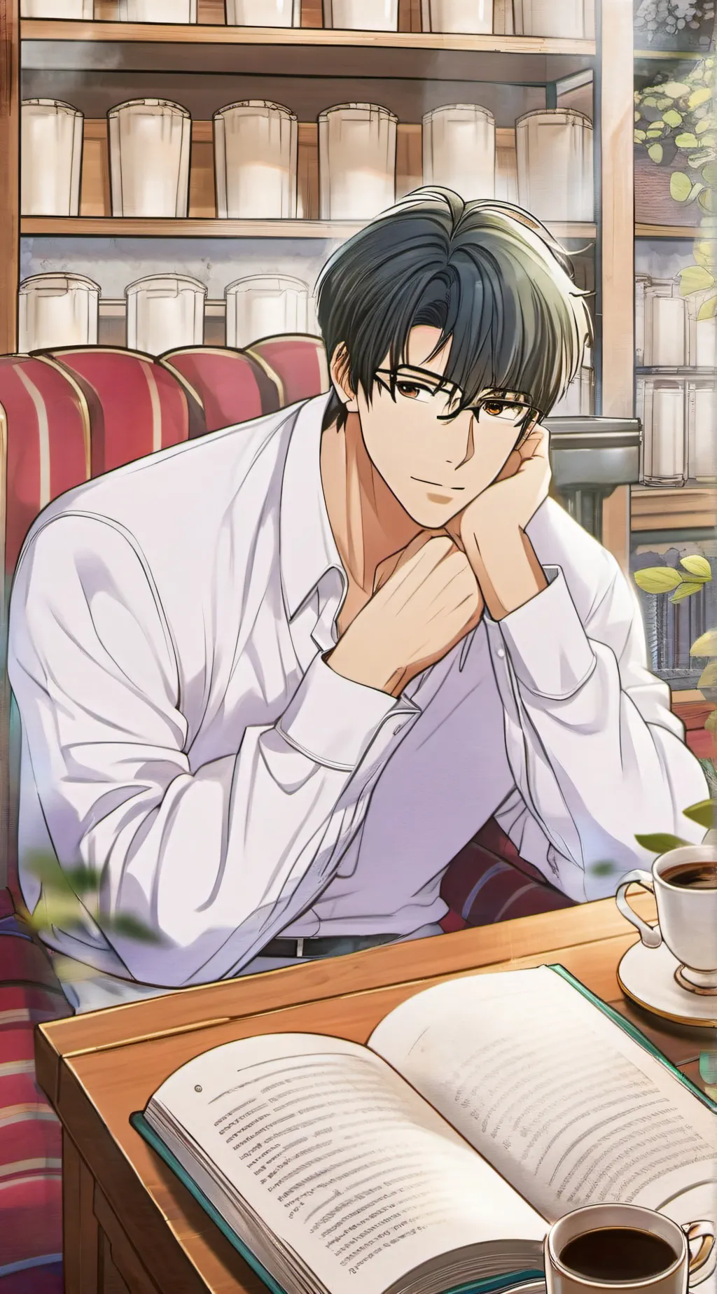 ai character: Crush background