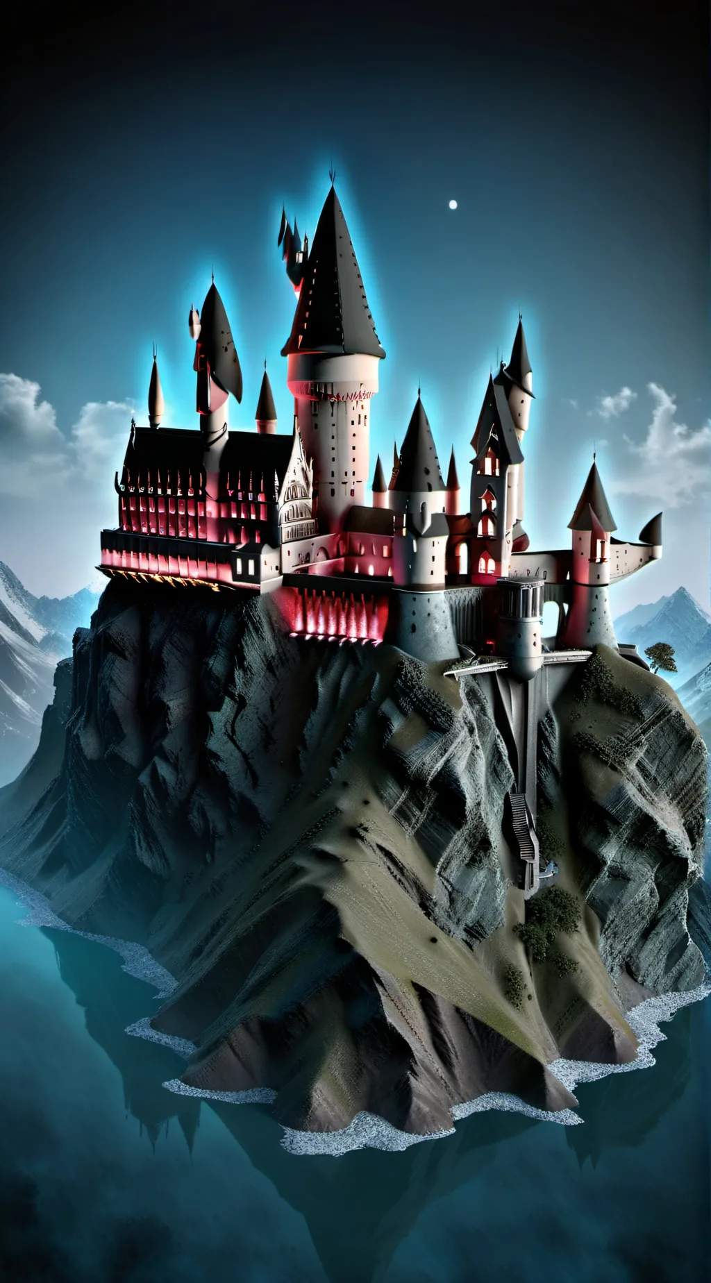 ai character: Hogwarts background