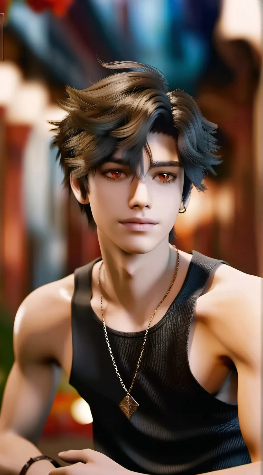 ai character: Andrew miles background