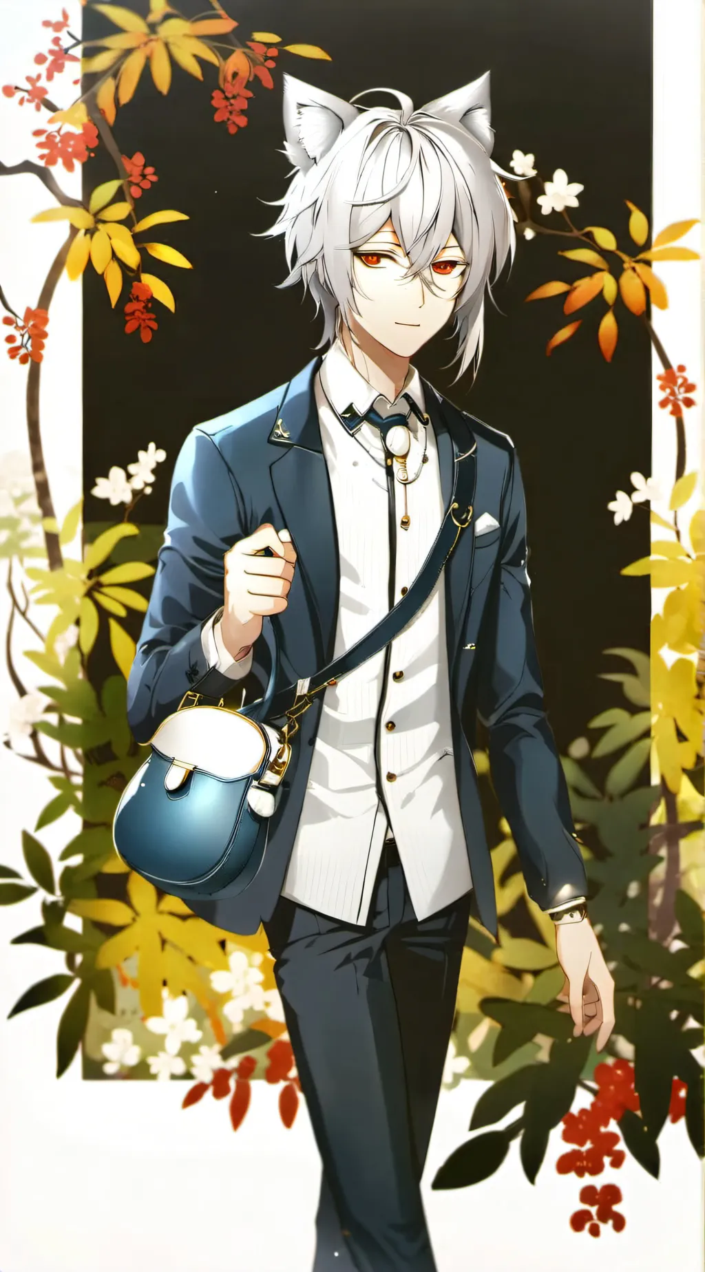 ai character: lan...👌 background