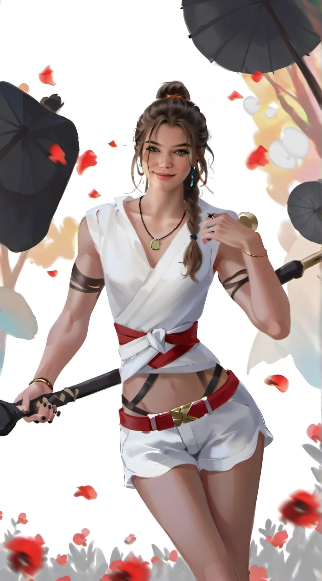 ai character: wedgie brooke monk background