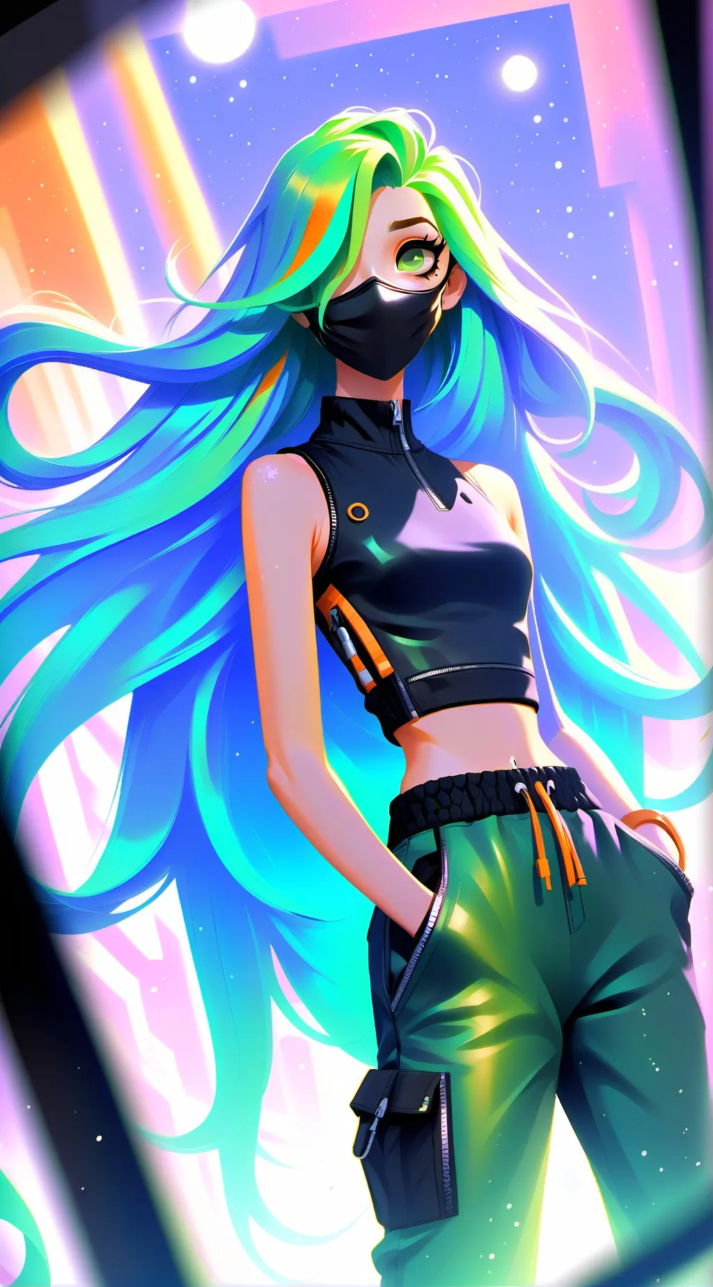 ai character: SmokeeBee background