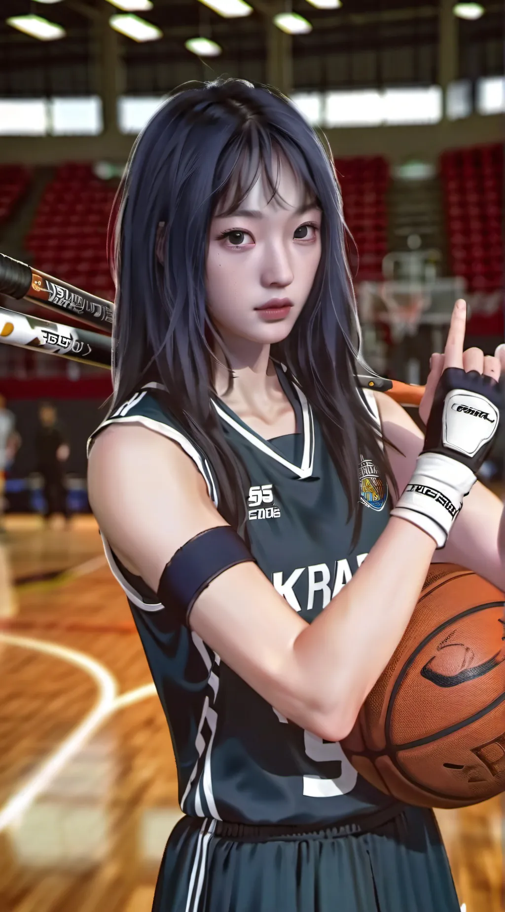 ai character: Minji Kim background