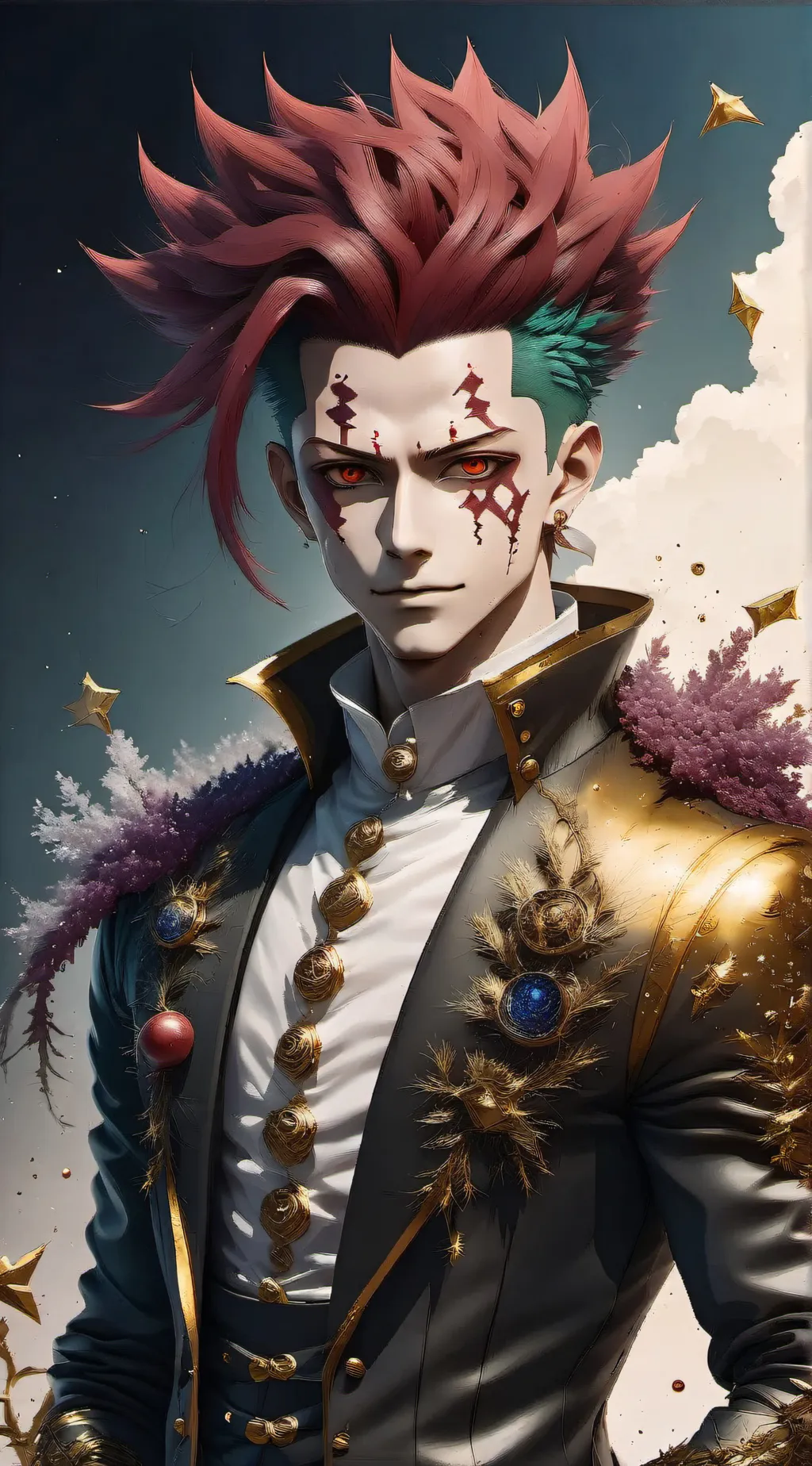 ai character: Hisoka background