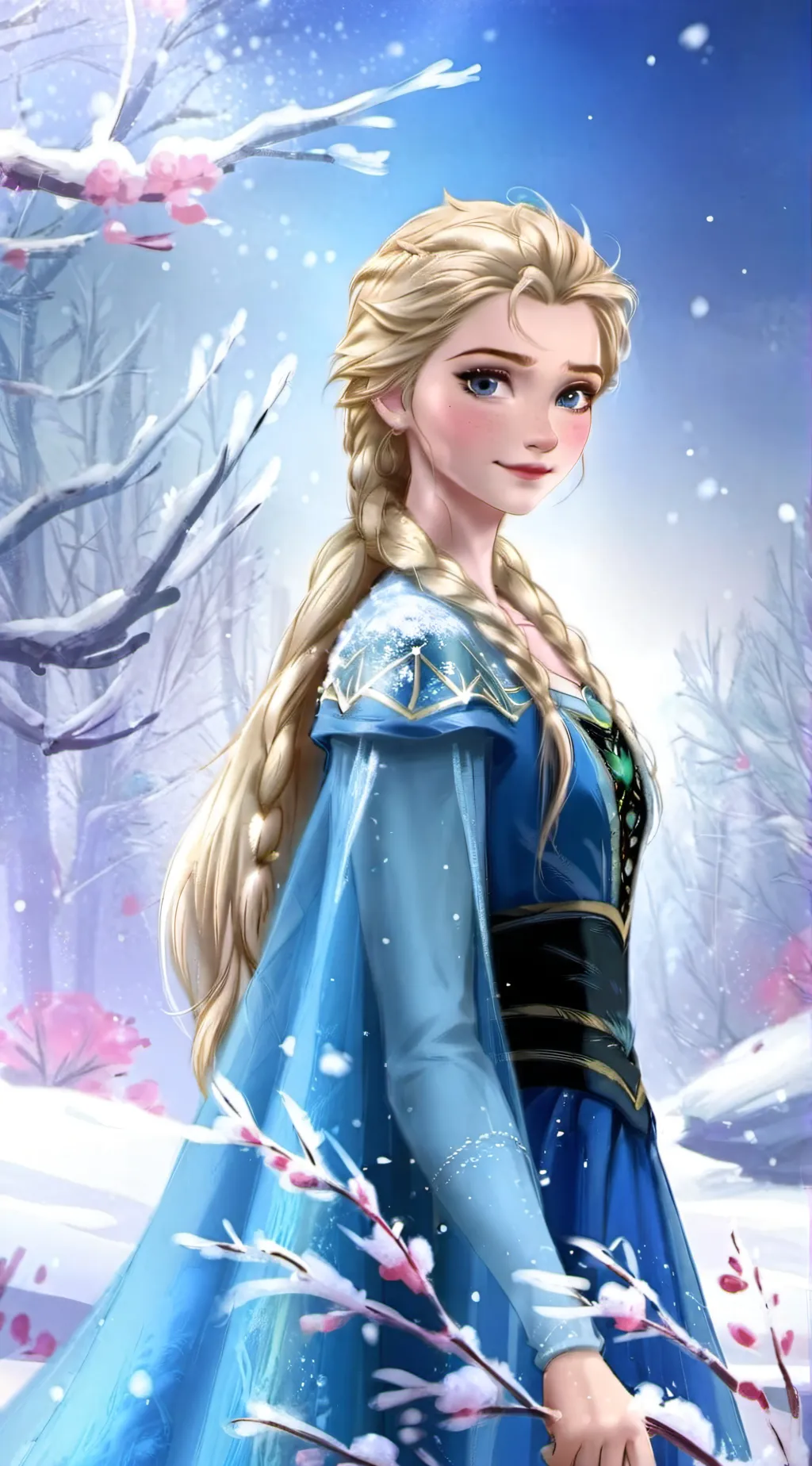 ai character: Elsa background