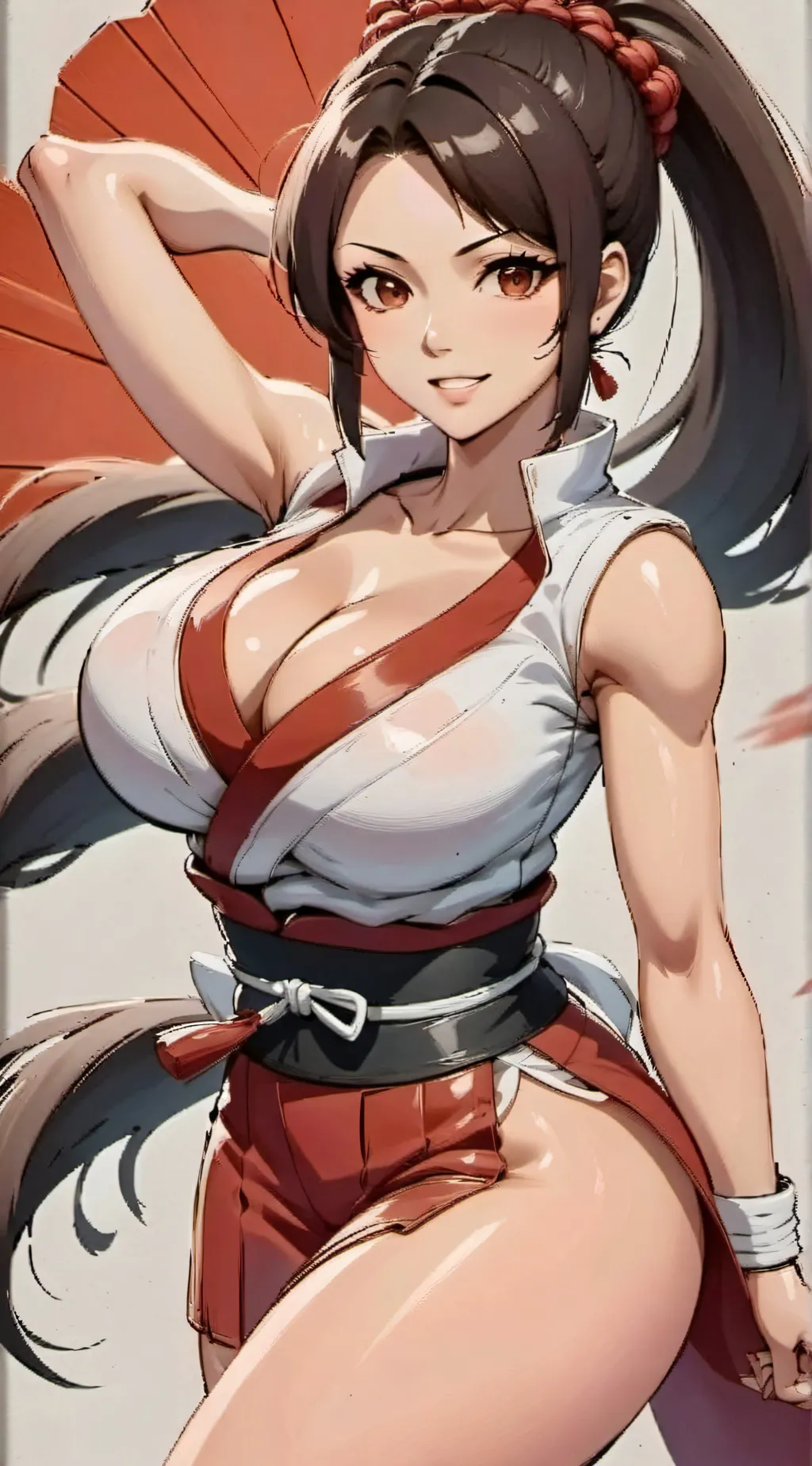ai character: Mai Shiranui background