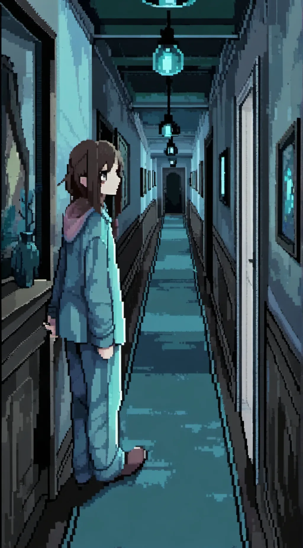 Talkie AI - Chat with Bloody hallways