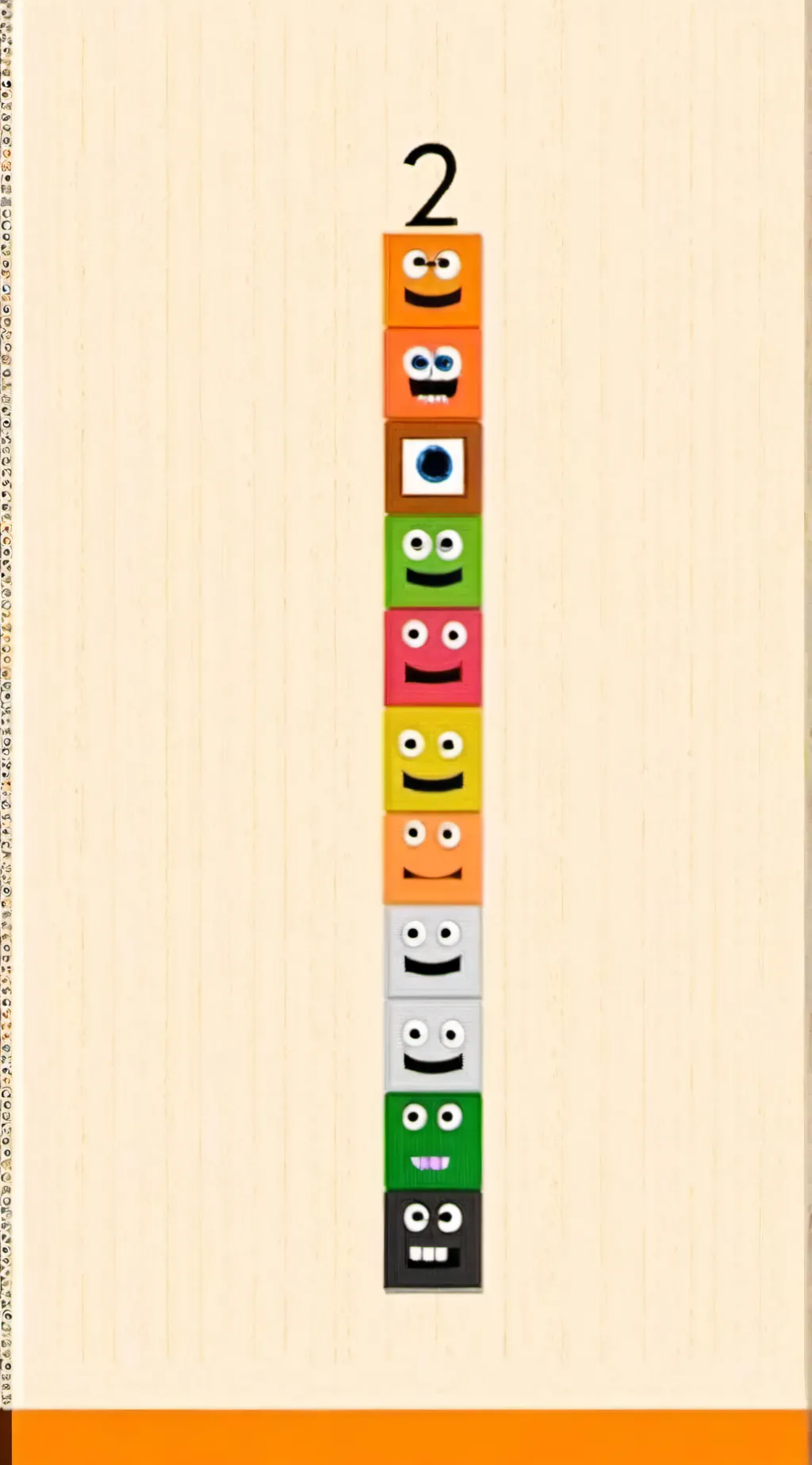 ai character: Numberblock 20 background