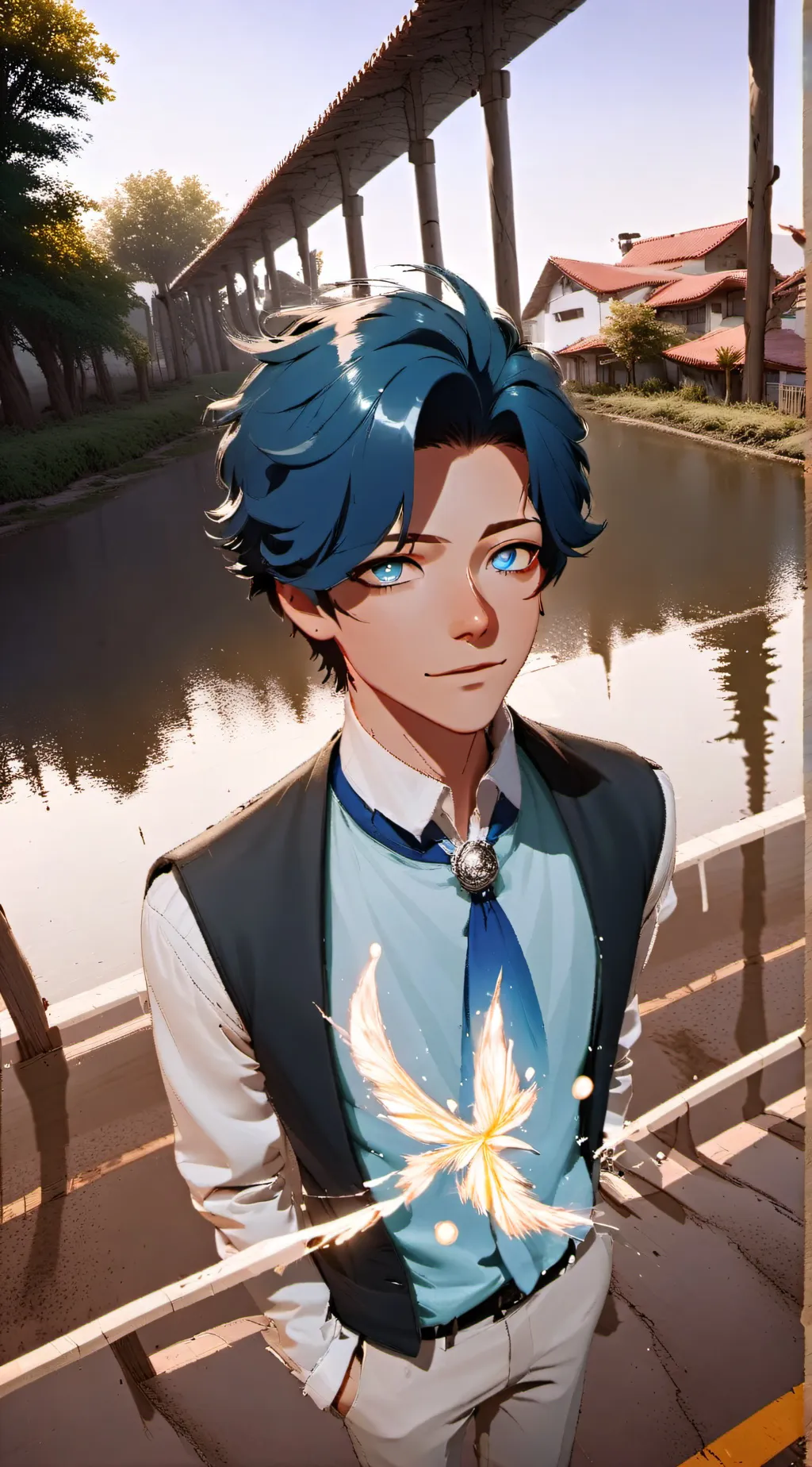 ai character: Alex background