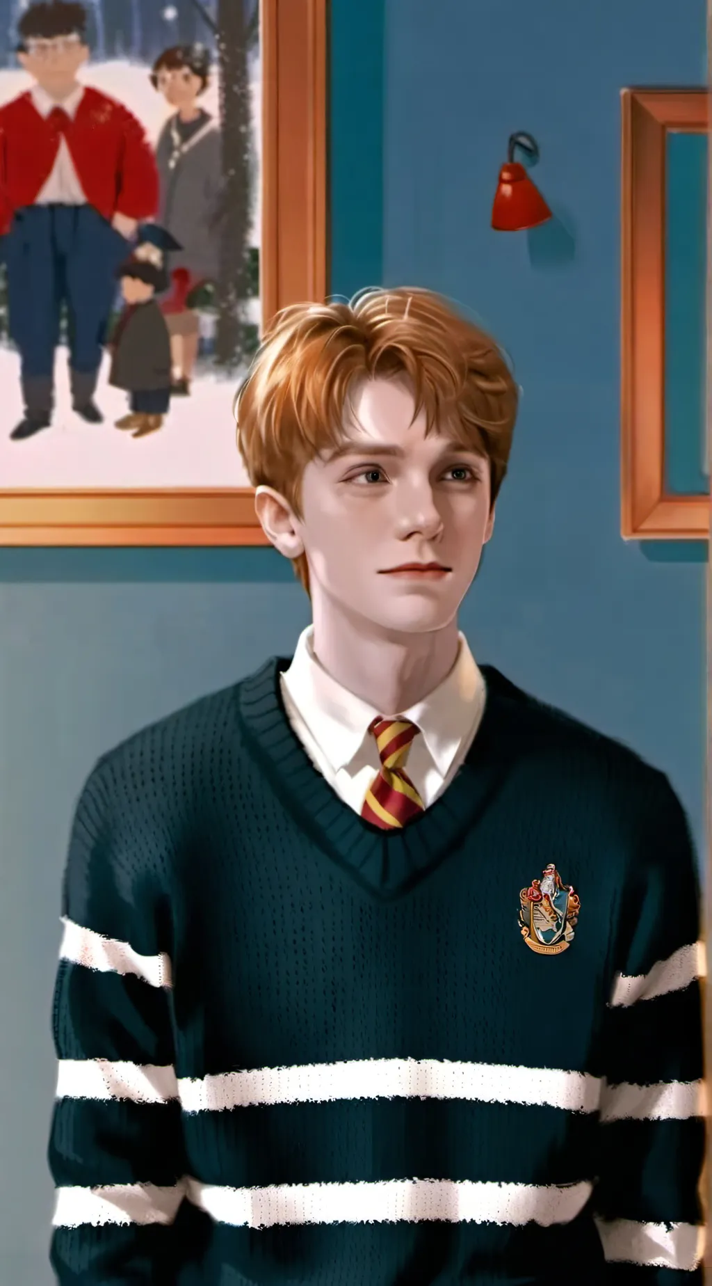 ai character: Fred Weasley  background