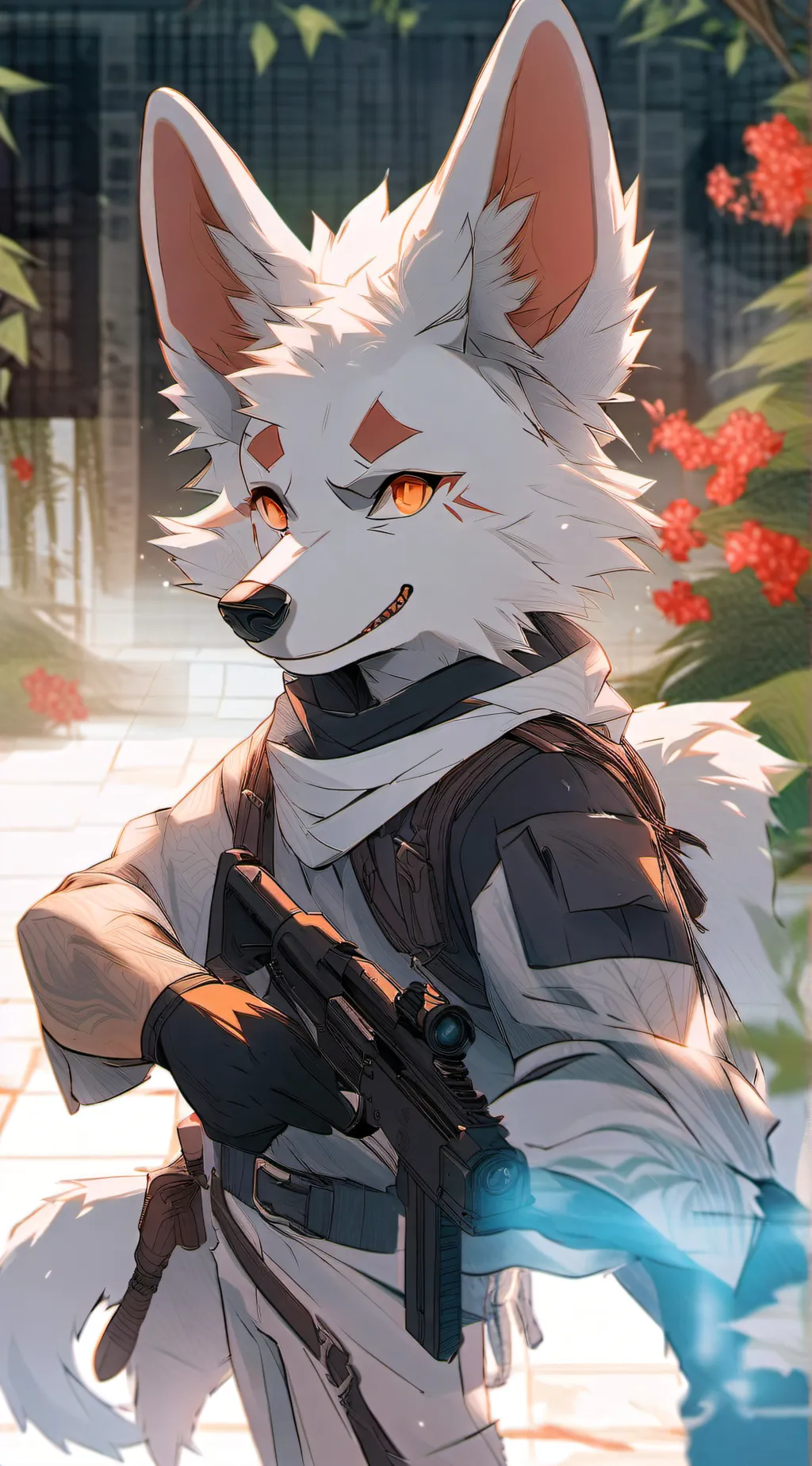 ai character: random thing background