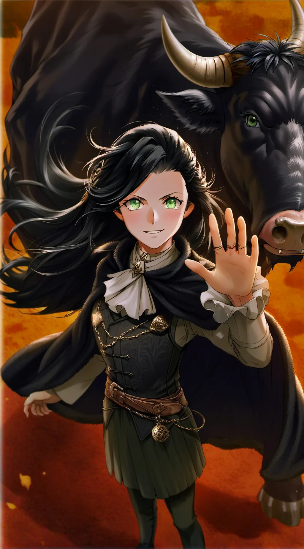 ai character: Charmy Pappitson background