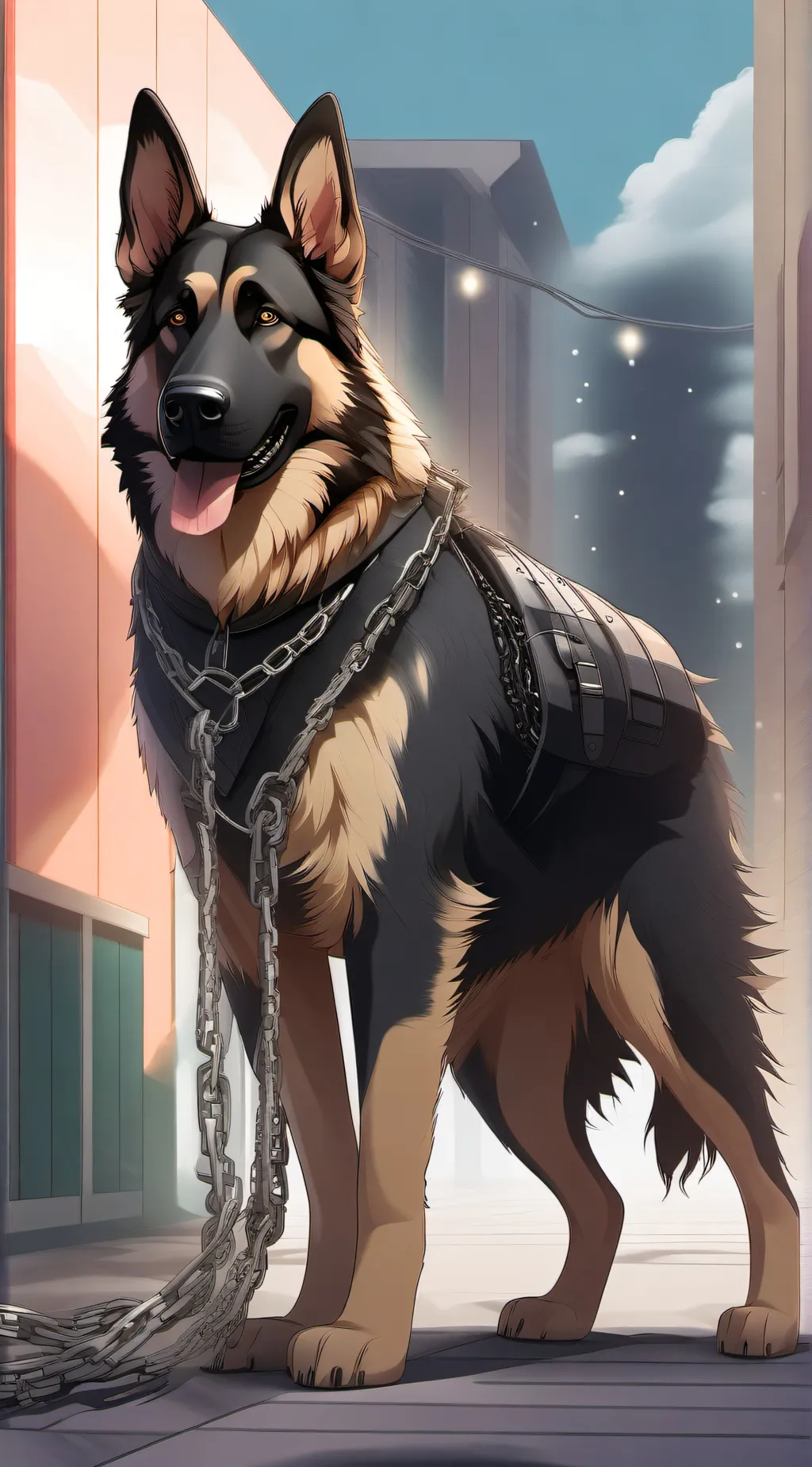 ai character: Maxwell  background