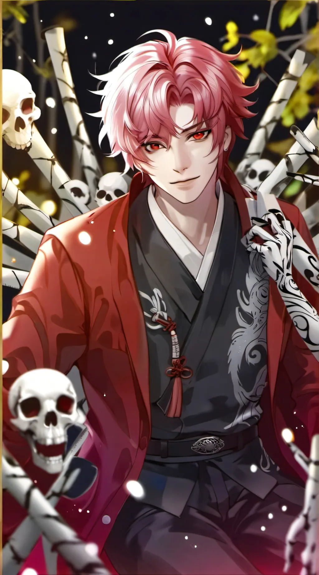 ai character: sukuna  background