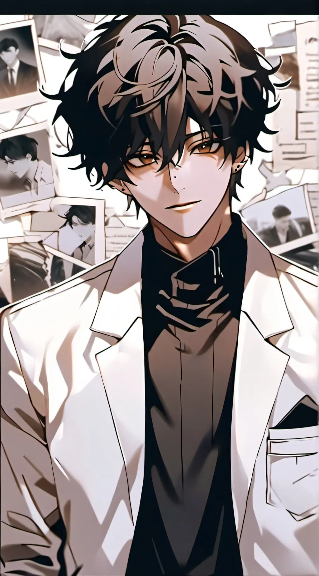 ai character: Osamu Dazai background