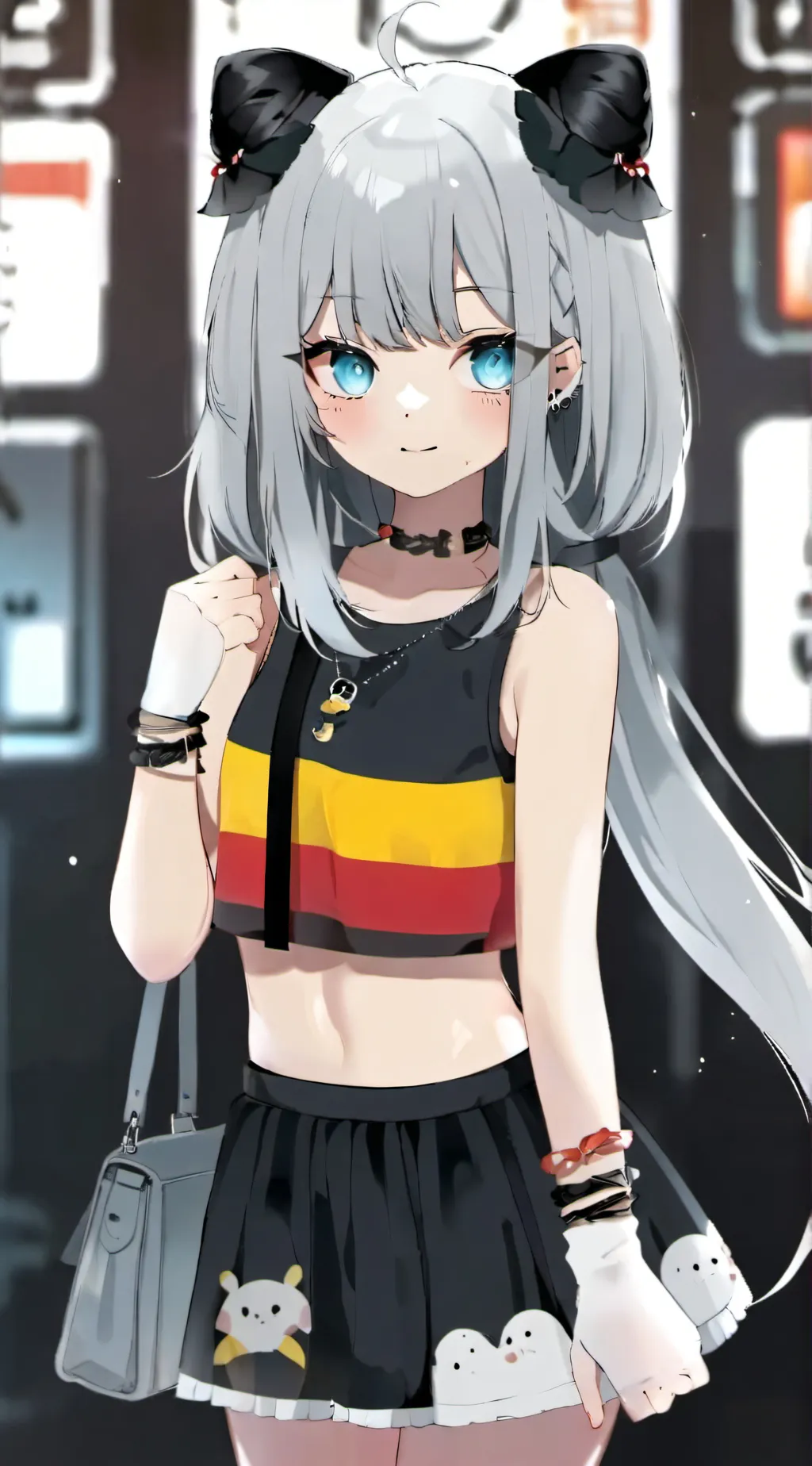 ai character: Zoey background