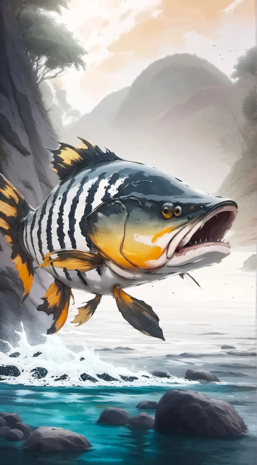Talkie AI - Chat with goliath tiger fish