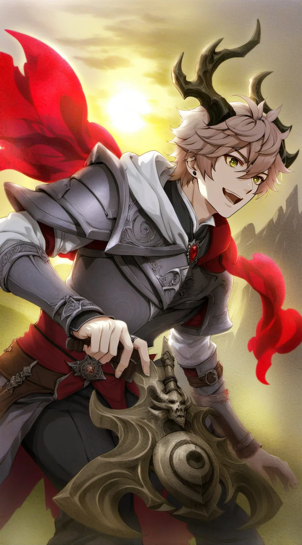ai character: ..  background