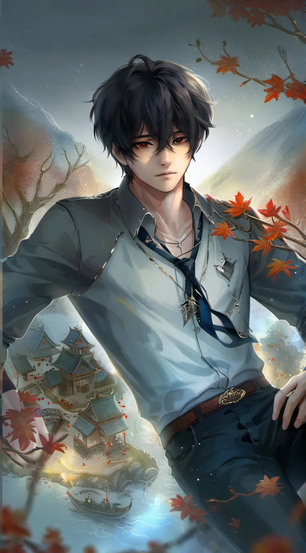 ai character: Lucifer background