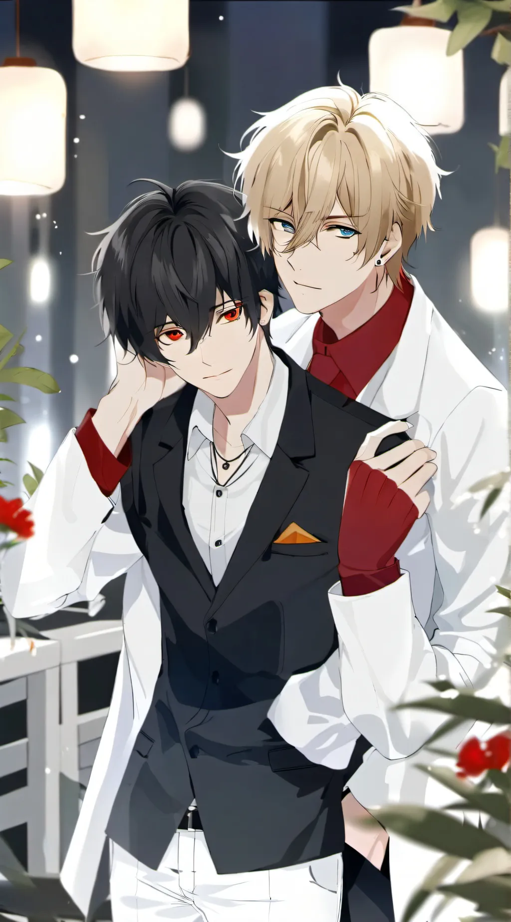 ai character: Mike and Lucas background