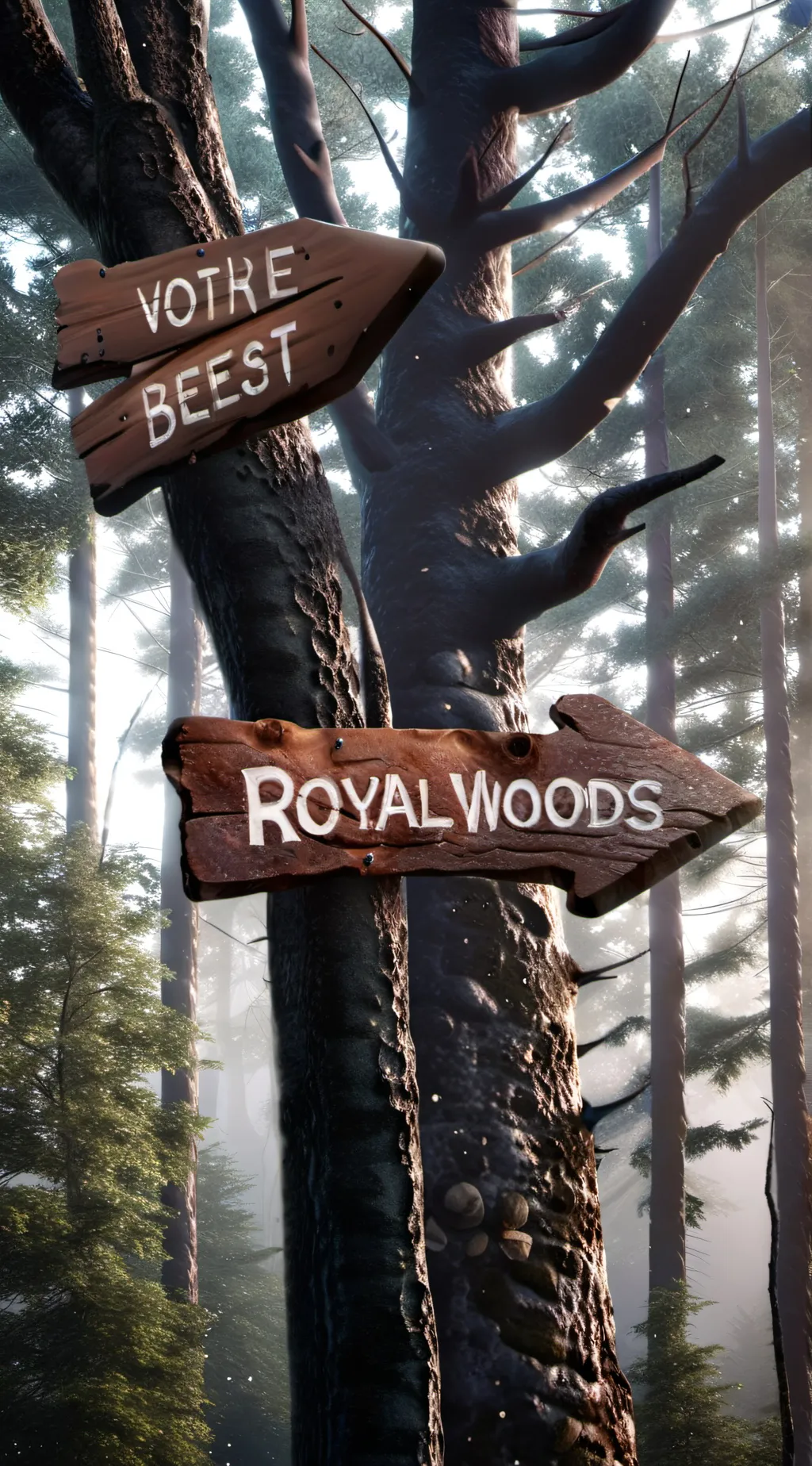 ai character: Royal Woods City background