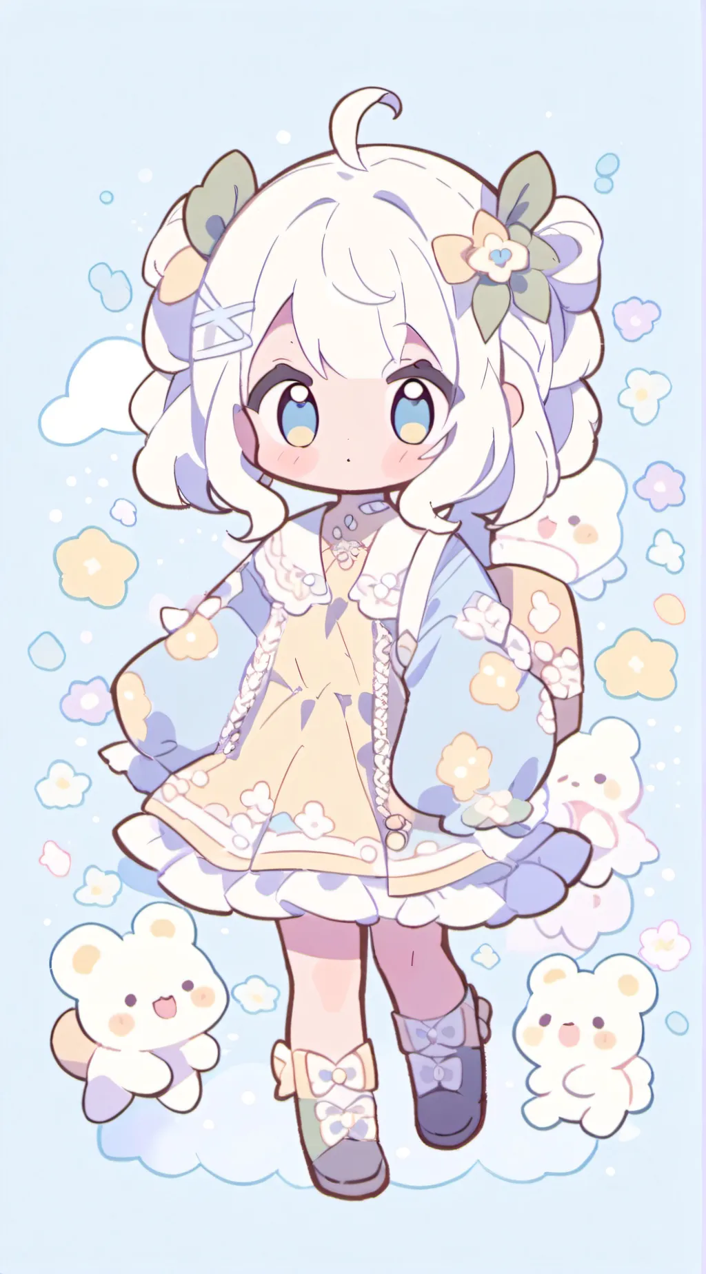 ai character: Baby background