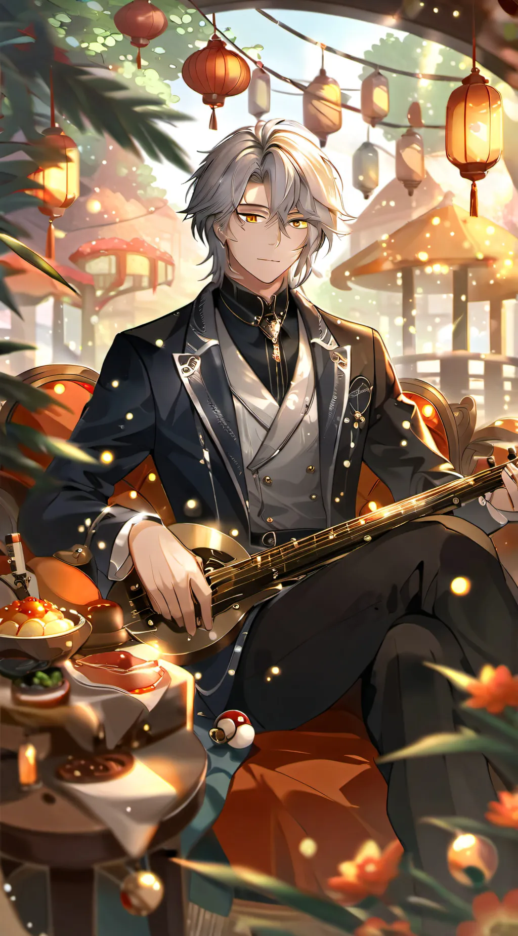 ai character: Nick  background