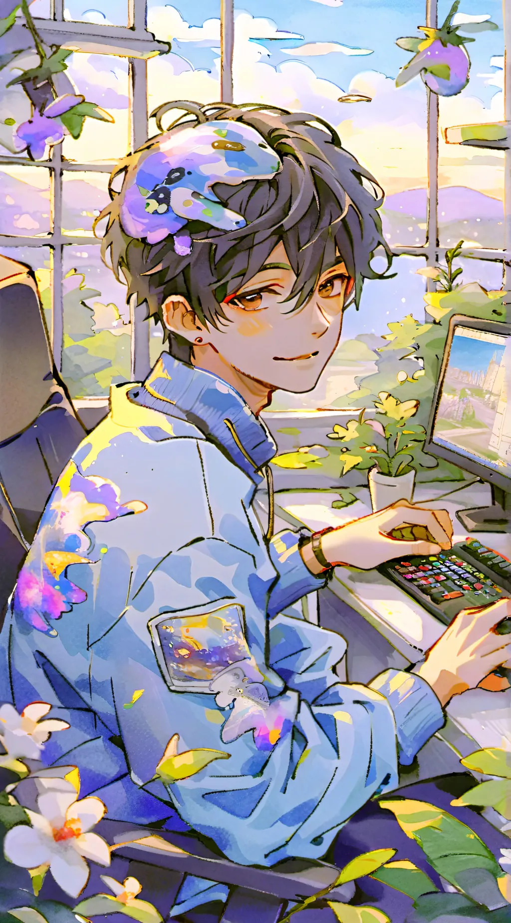 ai character: jake background