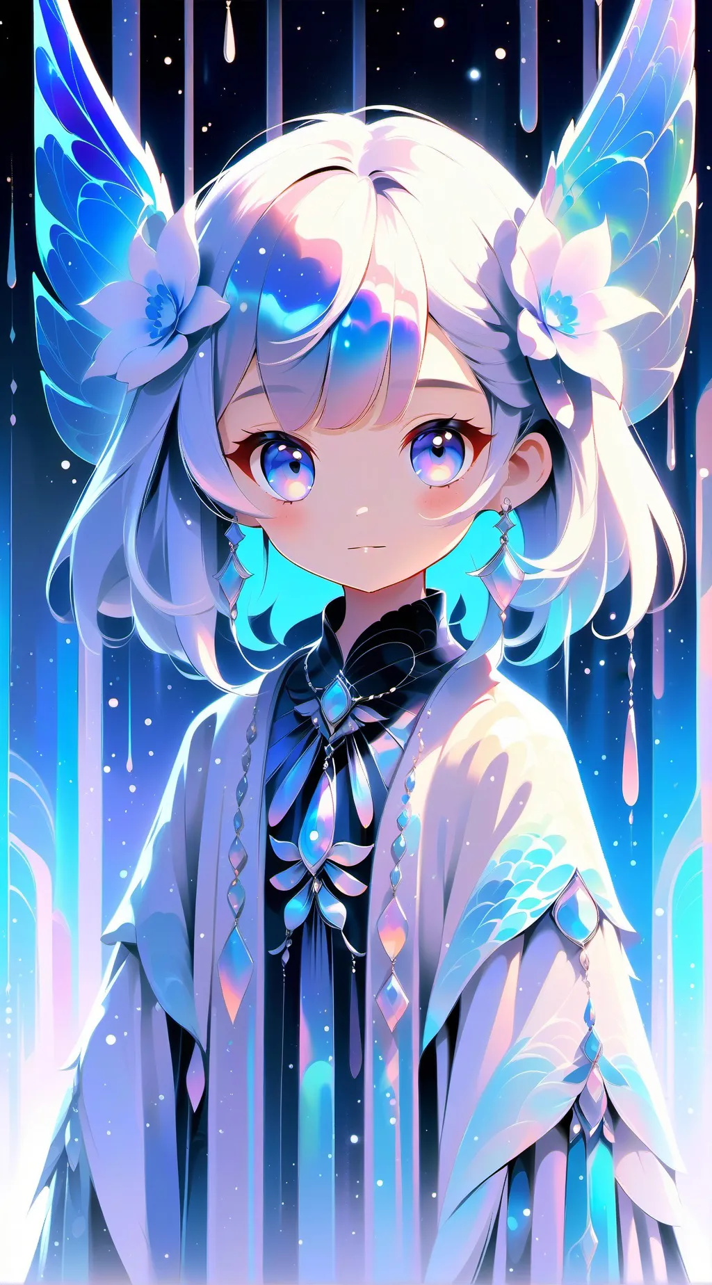 ai character: Butterfly  background
