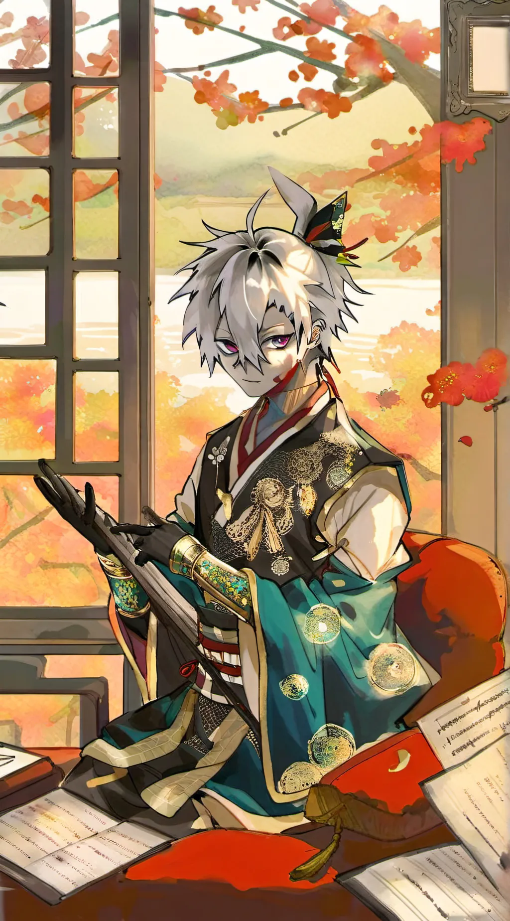 ai character: Sanemi Shinazugawa background