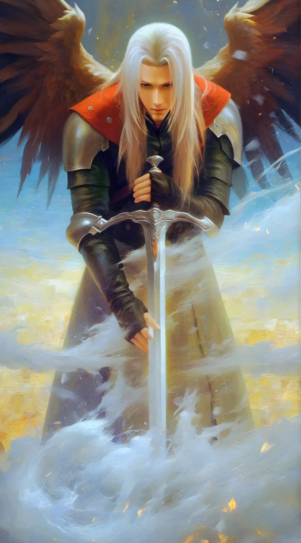ai character: Sephiroth background