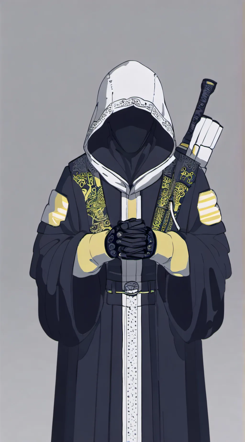 ai character: Evil ghost 😈💀 background