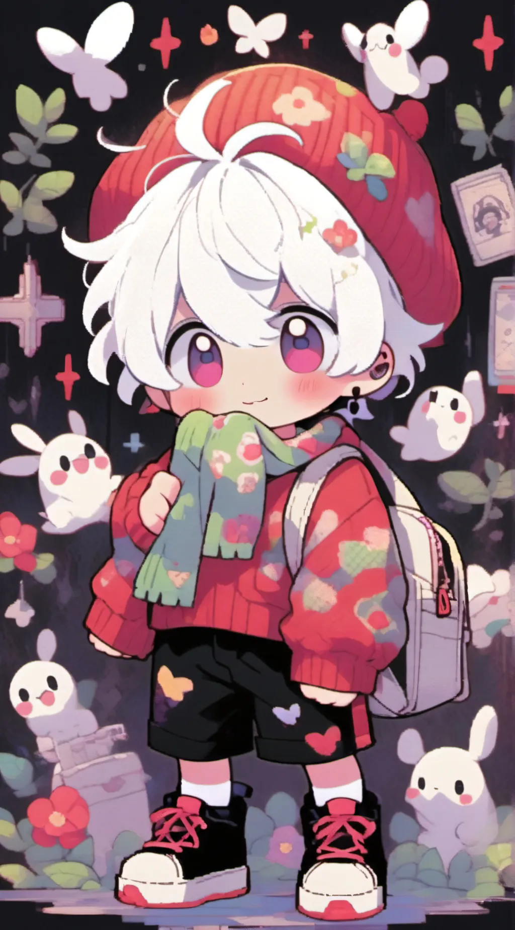 ai character: Dandys world Part2 background