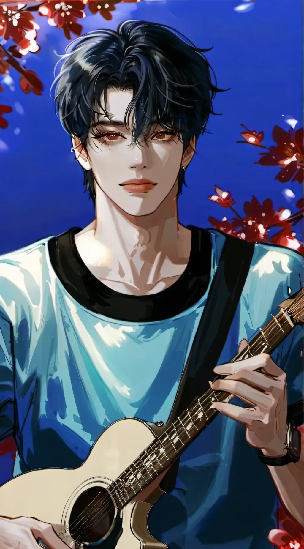 ai character: Leo background